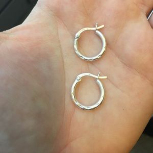 Sterling Silver hoop Earrings